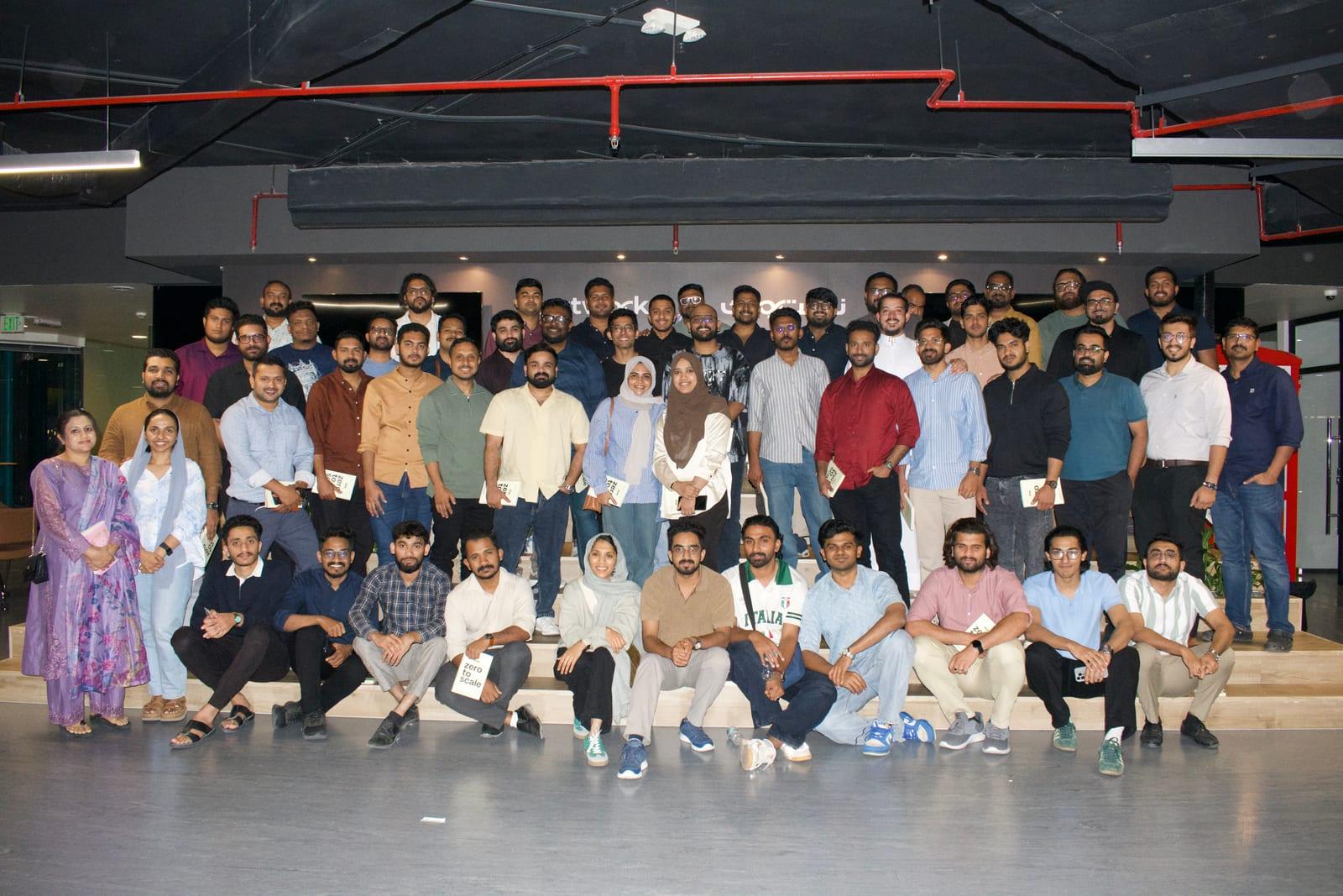 Qatar Meetup 2025: The first meetup in Qatar: fifty to sixty sellers at Nestwork on Grand Hamad Street, Doha.